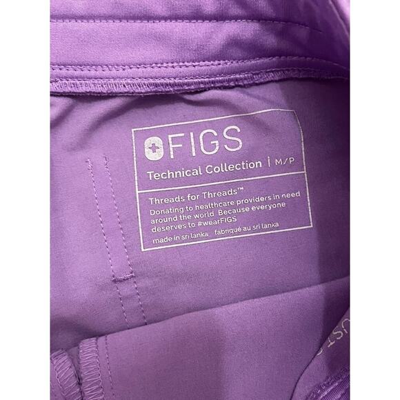 Figs Lilac Dawn Zamora Joggers S M/P lavender scrub bottoms nurses - Picture 5 of 9